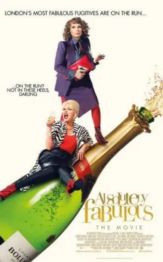 ABSOLUTELY FABULOUS : THE MOVIE filmposter.