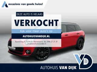 MINI Clubman 1.5 Cooper Classic | NL Auto/1e Eig./Voll.Historie/Leder/Navi/Camera/Clima/Cruise/Stoel