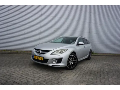 Mazda 6 Sportbreak 2.5 S-VT GT-L Climate / Navi / Cruise / Stoelverw. / Parkeers. / Lm velgen / Trek