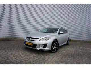 Mazda 6 Sportbreak 2.5 S-VT GT-L Climate / Navi / Cruise / Stoelverw. / Parkeers. / Lm velgen / Trek