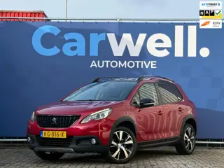 Peugeot 2008 1.2 PureTech GT-line (130PK)1e Eigenaar,Trekhaak,Leder,Navi,Climate,Cruise,Pano,Camera,