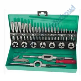 Tappen– en snijmoerenset 32-delig Mannesmann