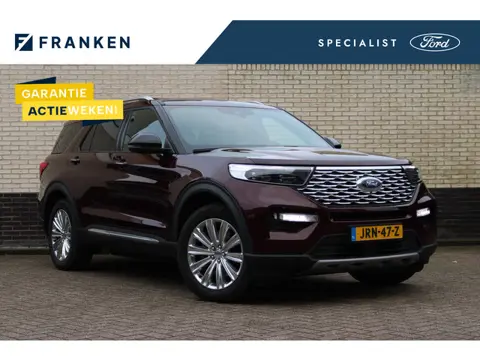 Ford Explorer 3.0 V6 EcoBoost PHEV Platinum | Panoramadak | Leder | Massage | B&O
