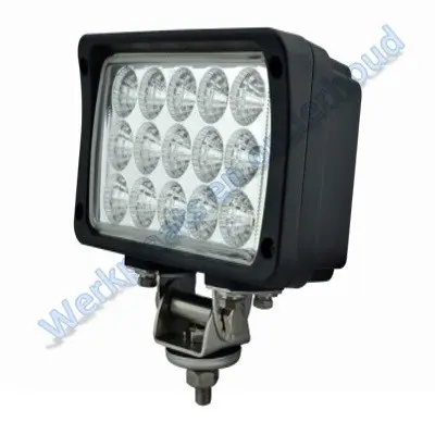 Zware Led Werklamp Rechthoekig 45W 3375Lm 12-24V