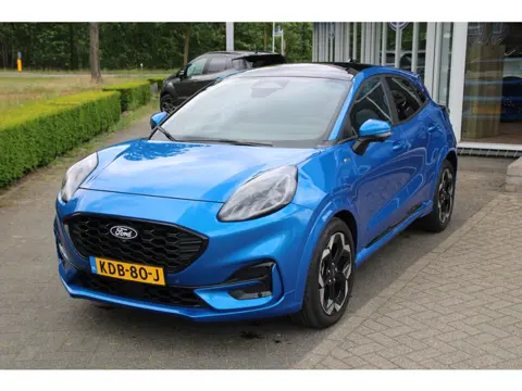 Ford Puma 1.0 EcoBoost Hybrid ST-Line X 155 PK Automaat TREKHAAK AFNEEMBAAR | PANORAMADAK | WINTER- 