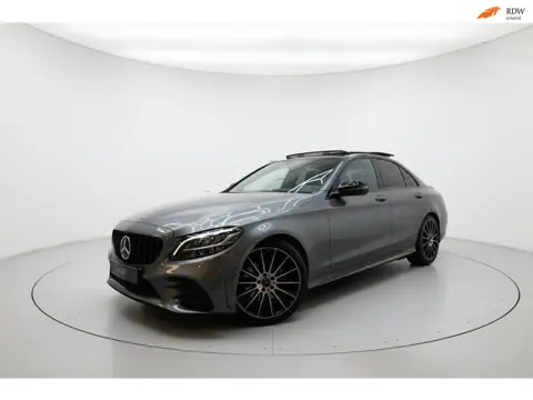 Mercedes-Benz C-klasse 200 AMG PANO NIGHT 360 LEER WIDESCR
