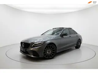 Mercedes-Benz C-klasse 200 AMG PANO NIGHT 360 LEER WIDESCR