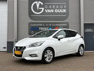 Nissan Micra 1.0 IG-T 101PK Automaat,Navi,Airco,Cruise,Isofix,Bluetooth,Camera,ElektrRamen+Spiegels,
