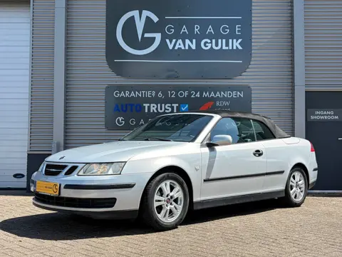 Saab 9-3 Cabrio 1.8t Vector 150PK Trekhaak,Clima,Cruise,Isofix,ElektrRamen+Spiegels,Parkeersensoren,