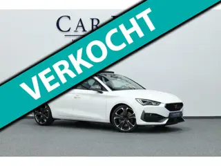 CUPRA Leon 2.0 TSI VZ 300+PK LED/VIRTUAL/SFEER/PANO/HALF LEER+S.VERWARMING/19"/CAM/ACC/ECC/12 MDN GA