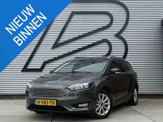 Ford Focus Wagon 1.0 Titanium 1e Eigenaar|Navi|Clima|Cruise|Carplay|Stoel+Stuur verw|PDC V+A|APK tot