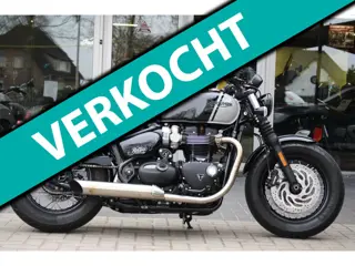 Triumph Chopper Bonneville Bobber Black , Inruil Mogelijk, Fabrieksgar