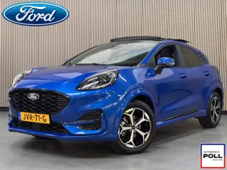 Ford Puma Eco Hybrid Automaat ST-Line Panoramadak Trekhaak Ad. Cruise Winter Dodehoek pack Full LED 
