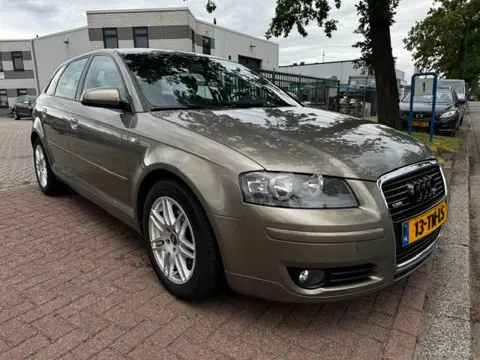 Audi A3 Sportback 5deurs 2.0 FSI S-Line Airco/ECC,Zwart Leder Interieur