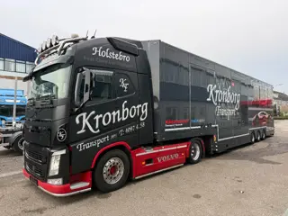 Volvo FH 13.540 ONLY 426076 KM, + KASSBOHRER ECOTRANS CAR TRANSPORTER