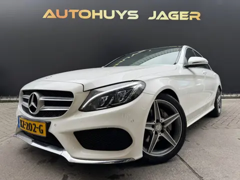 Mercedes-Benz C-klasse 180 AMG Sport Edition Pano Leer Camera Burmester