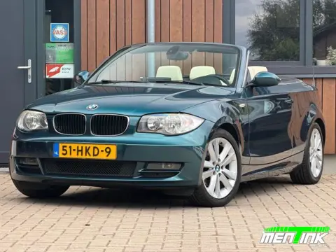 BMW 1-SERIE High Executive Cabrio Leder Aut Stoelverw.