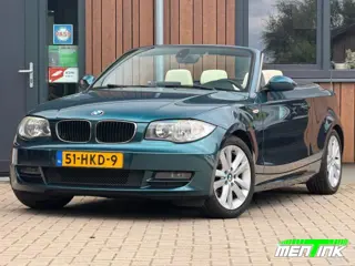 BMW 1-SERIE High Executive Cabrio Leder Aut Stoelverw.