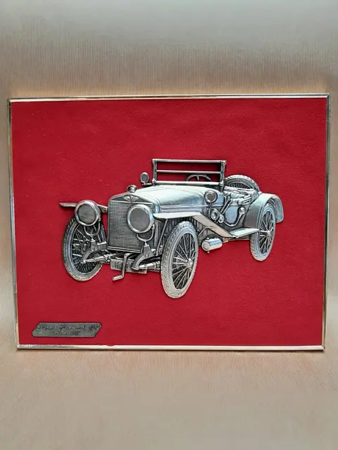 vintage auto wanddecoratie Hispano Luiza 1912 - Spanje
