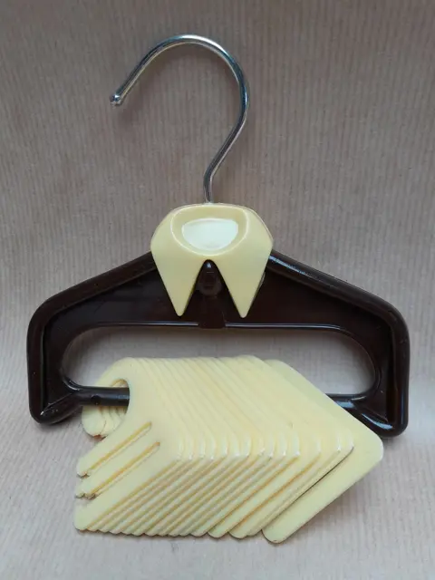 Vintage plastic men's tie hanger - shirt