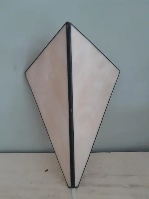 Vintage art deco tiffany wandlamp - 80s