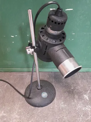 Vintage Leitz tafellamp - microscoop lamp