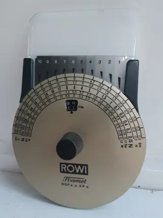 Rowi Fixomet papier belichtingsmeter