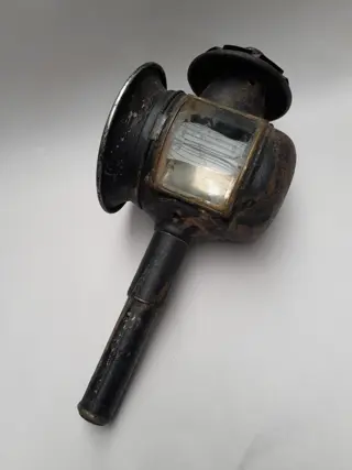 antieke koetslamp - lamp oldtimer