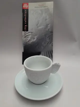 Illy collection 1997 espresso cup -  Paolo Rossetti - Fossile