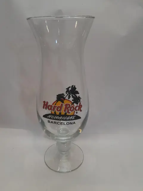 Hard Rock Cafe Hurricane glas bierglas - Barcelona