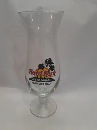 Hard Rock Cafe Hurricane glas bierglas - Barcelona