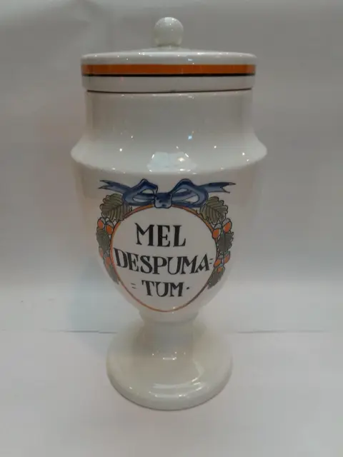 Honingpot - Mel Despumatum - apothekers pot - aardewerk