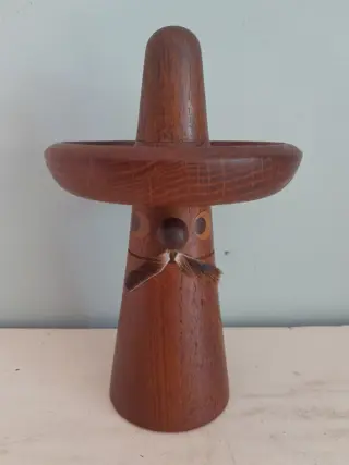 Hans Bølling - Señor Kahlua - Teak beeldje - Torben Ørskov & Co - Denemarken, Deens modern design, jaren 60