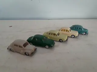 Vintage EKO Spain HO 1:87 Renault - set of 6
