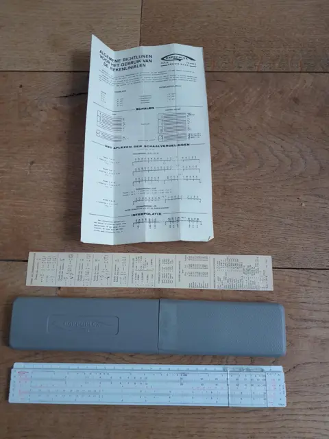 Raphoplex 620 rekenliniaal Rietz - slide rule