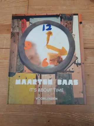 Maarten Baas - It's about time - boek - gesigneerd