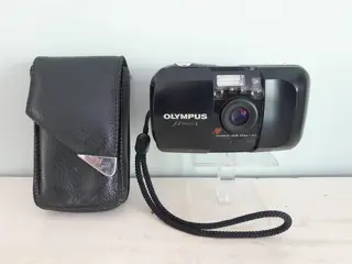 Olympus mju-1 compacte 35 mm-camera met tas