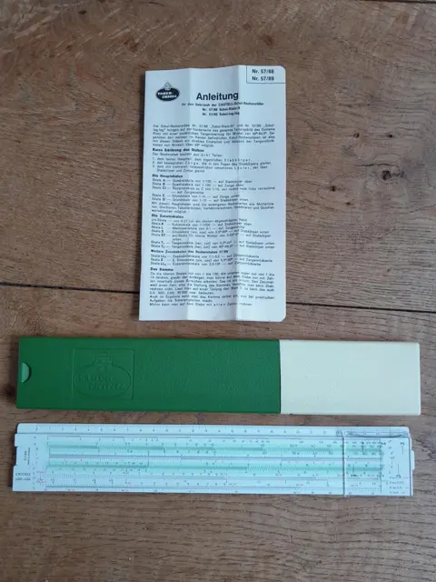 Faber Castell rekenliniaal Log Log 57/89 - slide rule