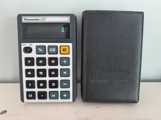 Vintage Panasonic JE-8000U electronic calculator