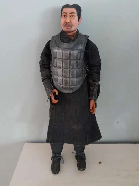 vintage action figure - ancient Chinese soldier - 1:6 scale - 30cm