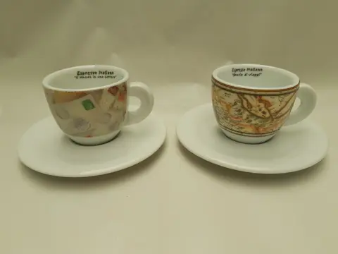 Ancap espresso cups - Italy - set of 2