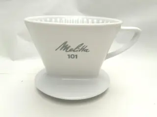 Vintage Melitta 101 3-gaats porseleinen koffiedruppelaar - filter - theefilter