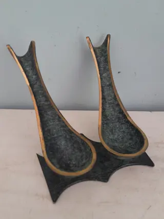 Vintage bronzen pijpenstandaard jaren 50 - Walter Bosse pijphouder