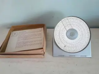 vintage Alro 200R rekenschijf - slide rule