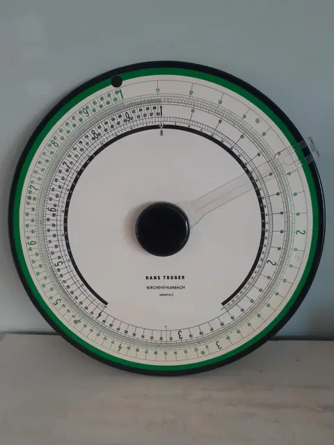 vintage Hans Tröger rekenschijf (Rechenschieber) - slide rule