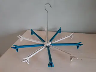 Vintage Novosec design sock holder - laundry spider
