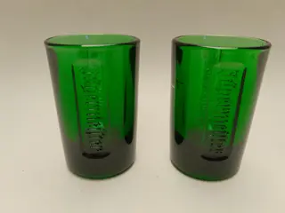 Jagermeister Jager Groen Shotglaasjes reliëflogo - set van 2