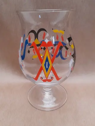 Duvel bierglas - glas - Letman - Limited Edition - Art Glass - Belgisch bier