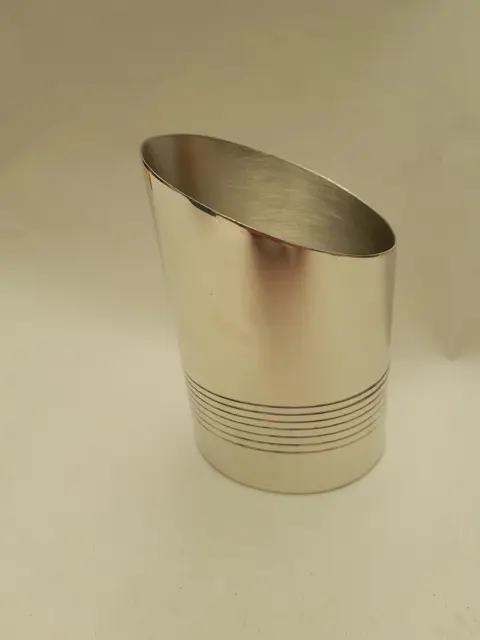 Vintage pen holder - Nobleman Pewterware Sheffield England - 80s