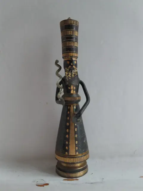 Vintage Hans Teppich beeldje - Judaica Bijbels bronzen beeldje - Israel